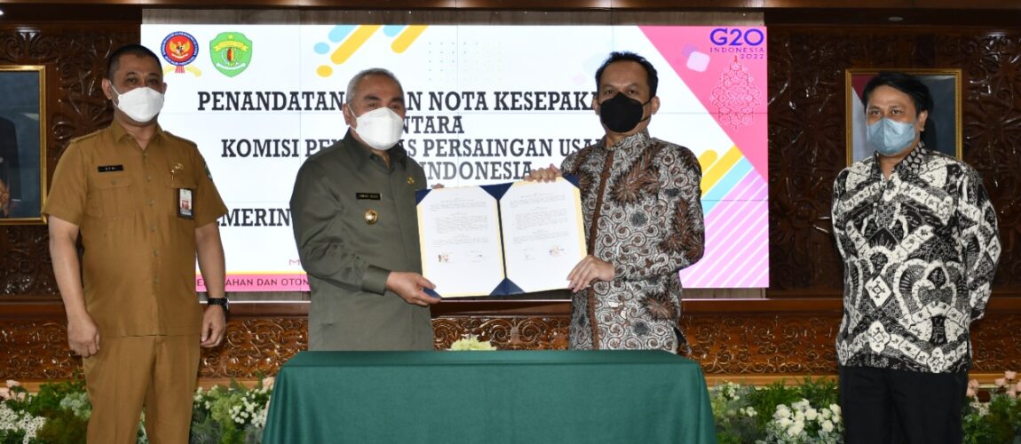 KPPU dan Pemprov Kaltim Tingkatkan Sinergi Dalam Pengawasan Persaingan Usaha dan Kemitraan